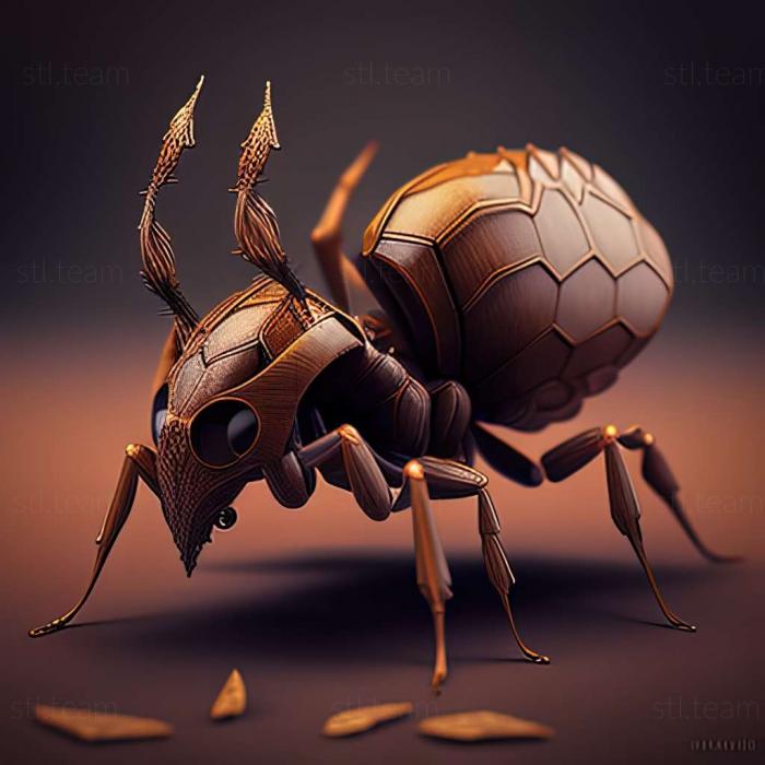 3D модель Pheidole subarmata (STL)